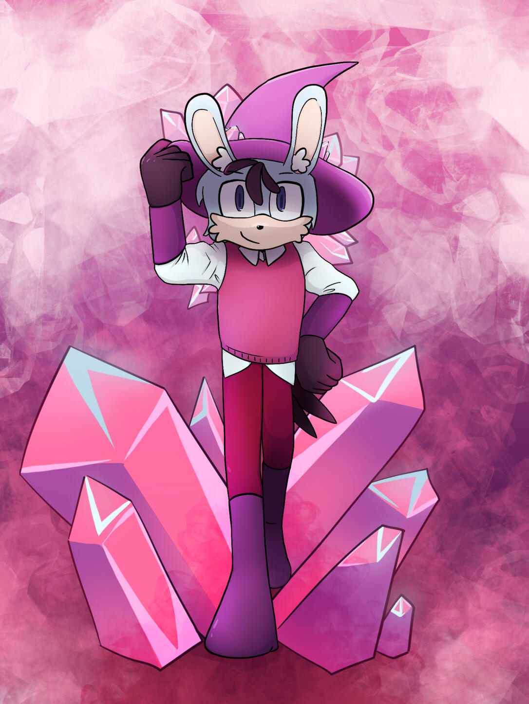 Original Character with Crystals (June 2025)