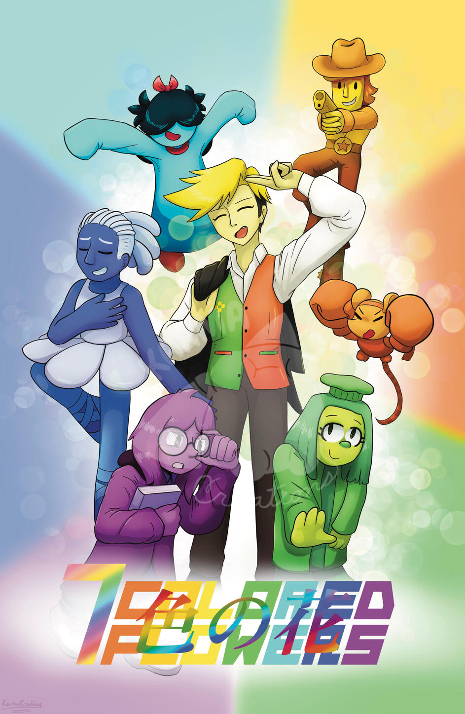 Seven Colored Flowers (Deltarune) Poster (September 2026)