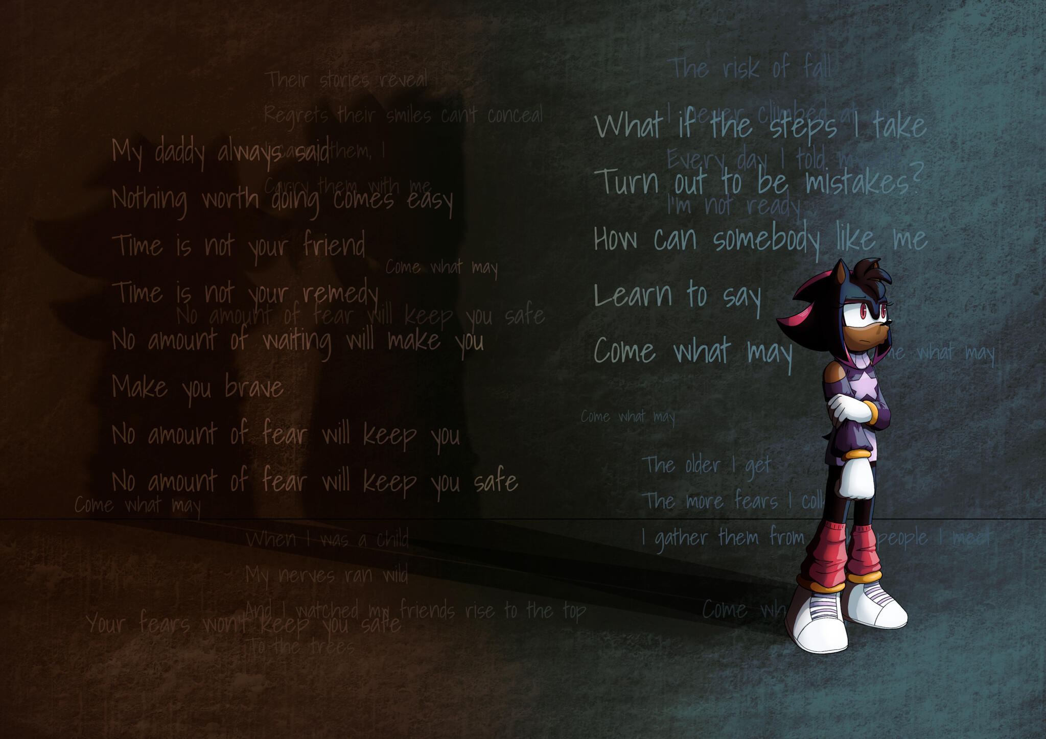 Keep You Safe, for Sonic Fankid Zine (February 2026)