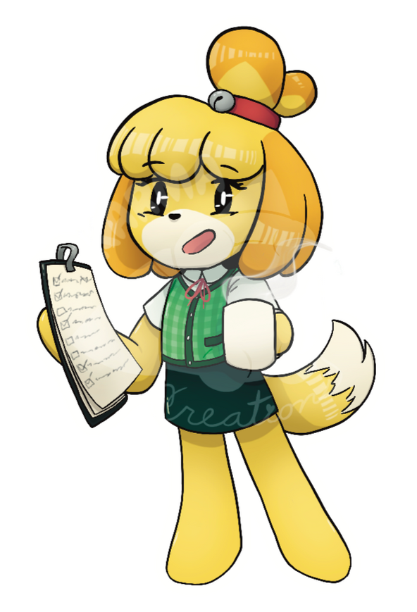 Isabelle Sticker