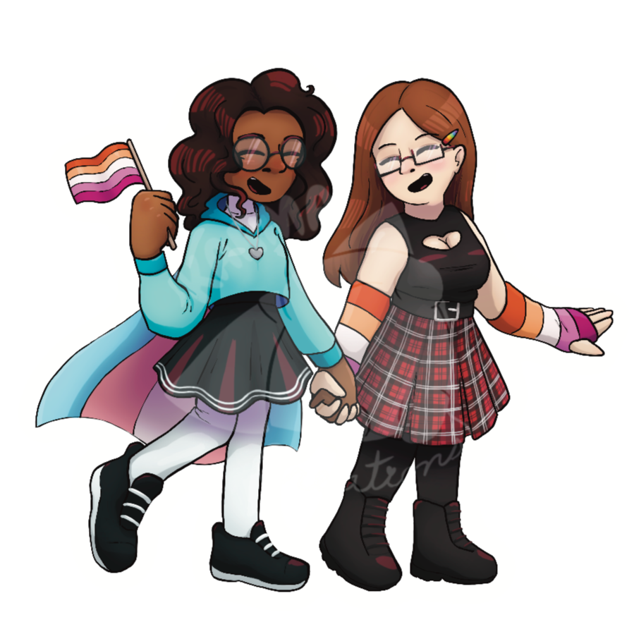 Ira x Darla Pride Sticker