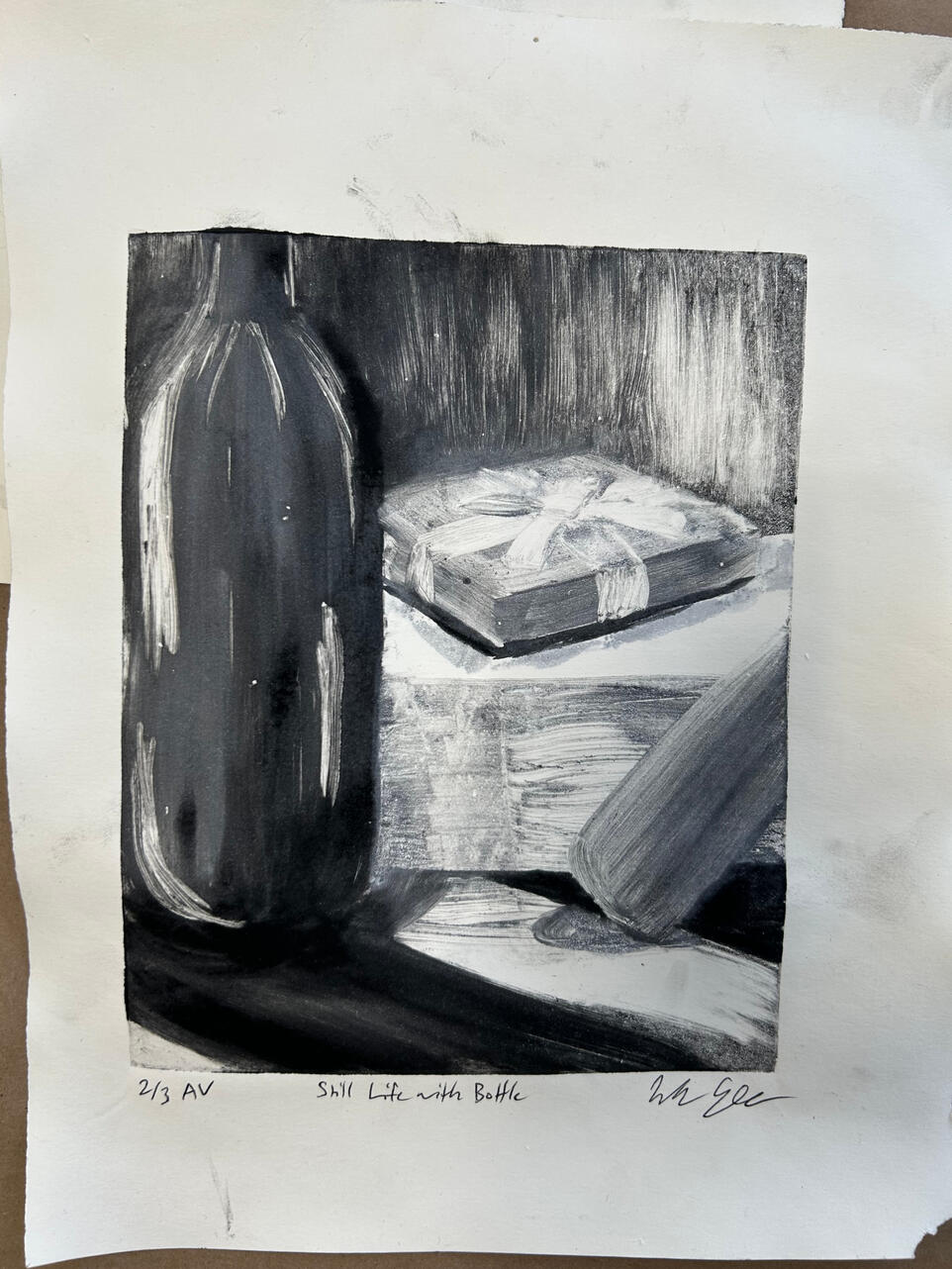 Still Life with Bottle (February 2025)